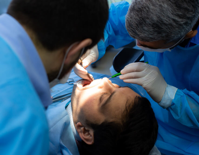 professional teeth cleaning