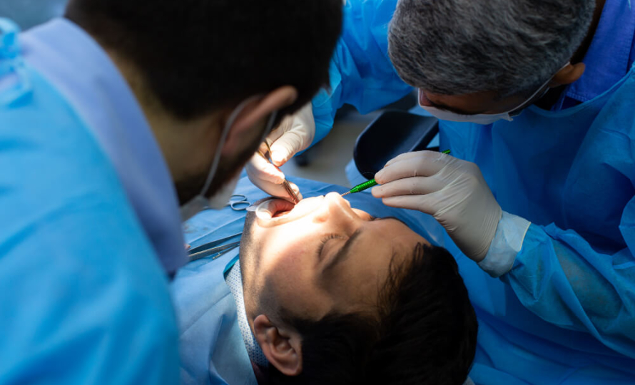 professional teeth cleaning